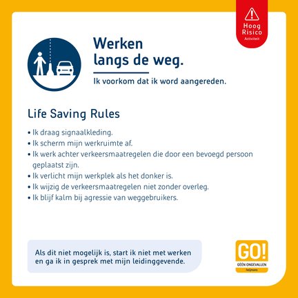 Life Saving Rules kaart