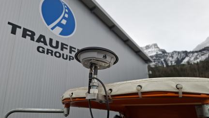 Zelfsturende markeermachine antenne Heijmans