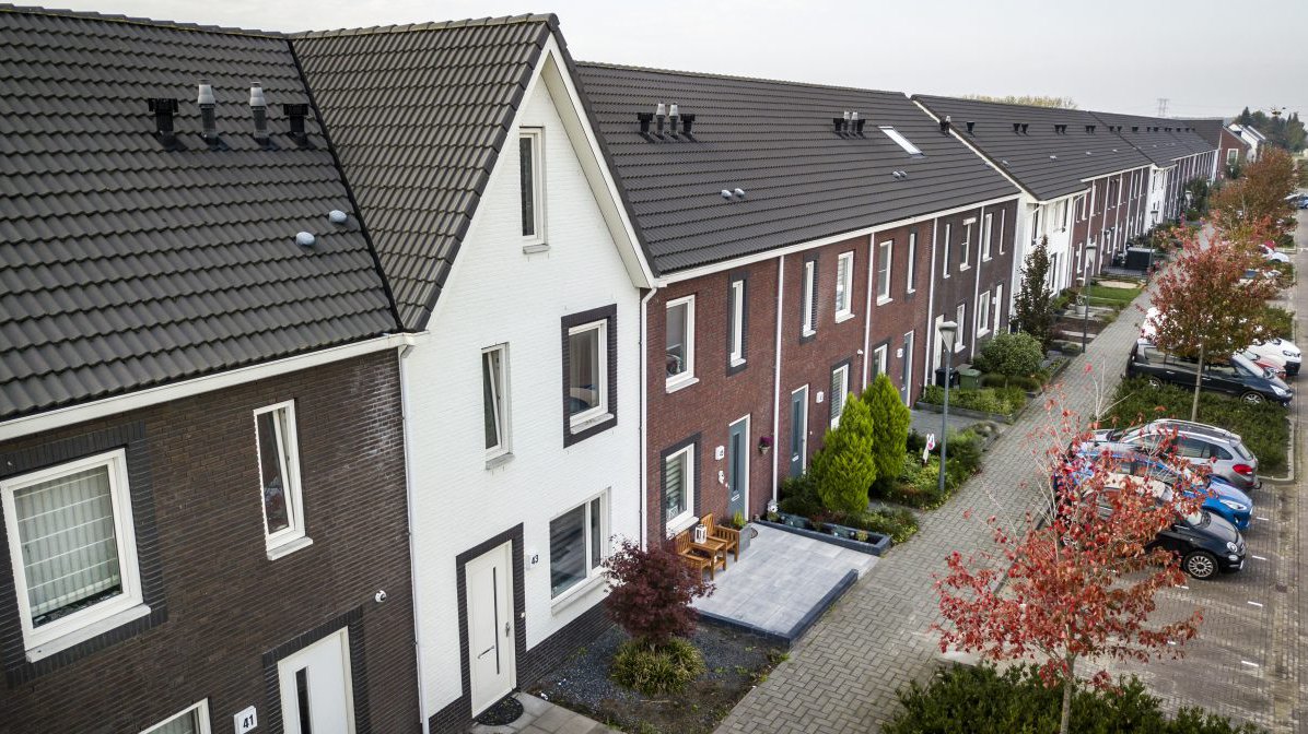 Straatbeeld Heijmans Huismerk huizen in Best, Dijkstraten.jpg