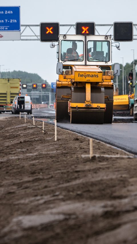 Wals op snelweg