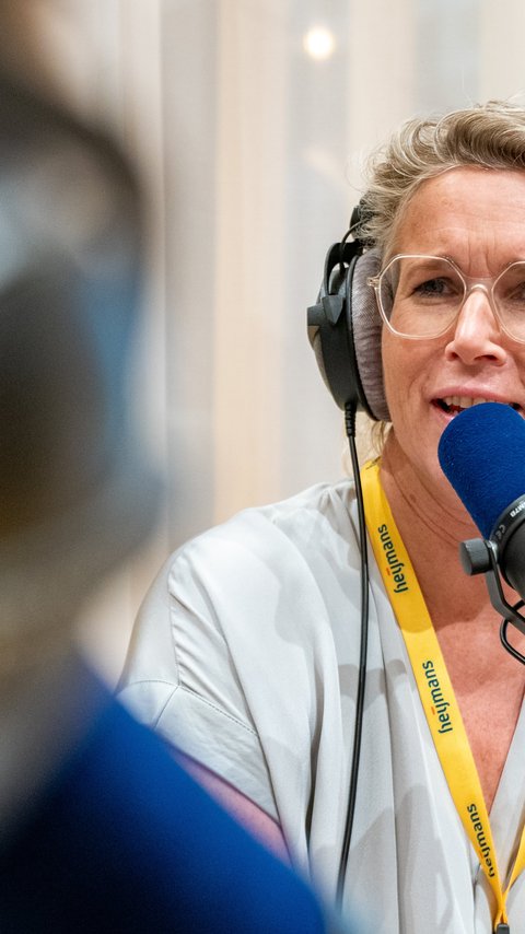 Podcast die opgenomen wordt voor Heijmans