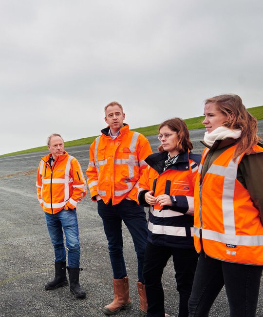 Versterking Lauwersmeerdijk Groningen Heijmans Noorderzijlvest