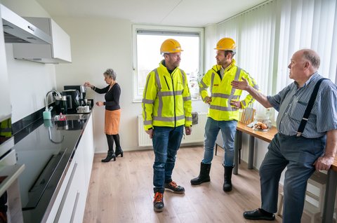 Heijmans renoveren van huurwoningen in Amsterdam. 10