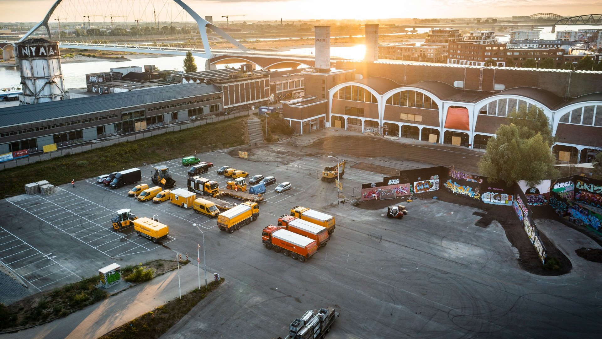 Materialen- en materieelhub infra NYMAterrein, Nijmegen