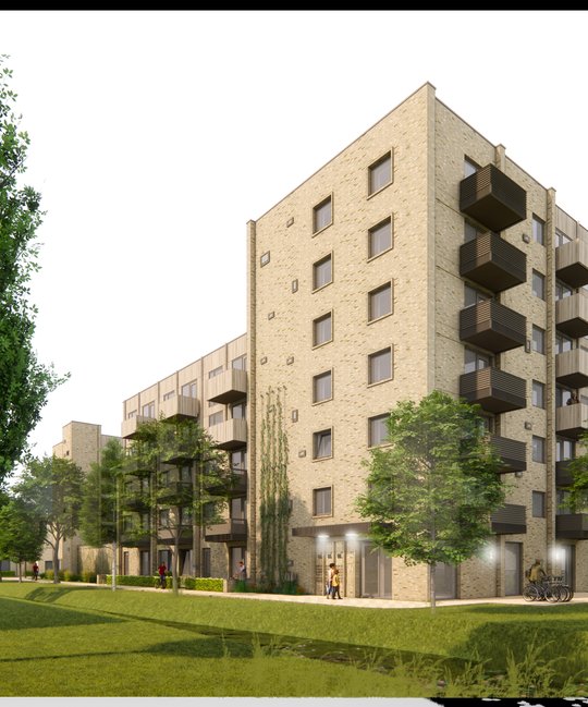 Art impression Heijmans Stedelijke appartementen Pijnacker