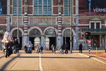Rijksmuseum Amsterdam fietstunnel