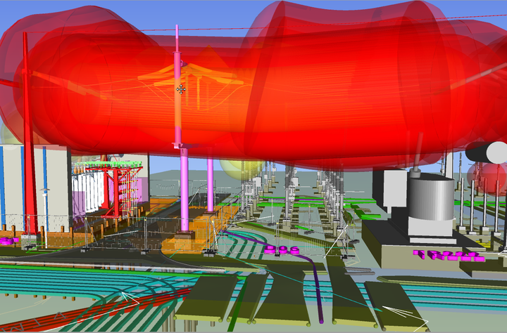 digitaal model hoogspanningsstation Meeden TenneT Heijmans.png