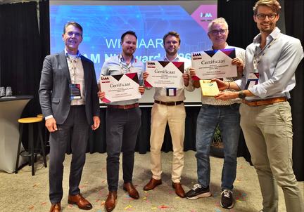 Schiphol en Heijmans winnen IAM Award 2026 met autonoom maaien