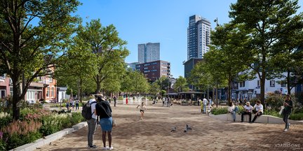 Wilhelminaplein Impressie Frank Beelen