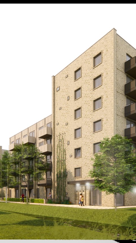 Art impression Heijmans Stedelijke appartementen Pijnacker