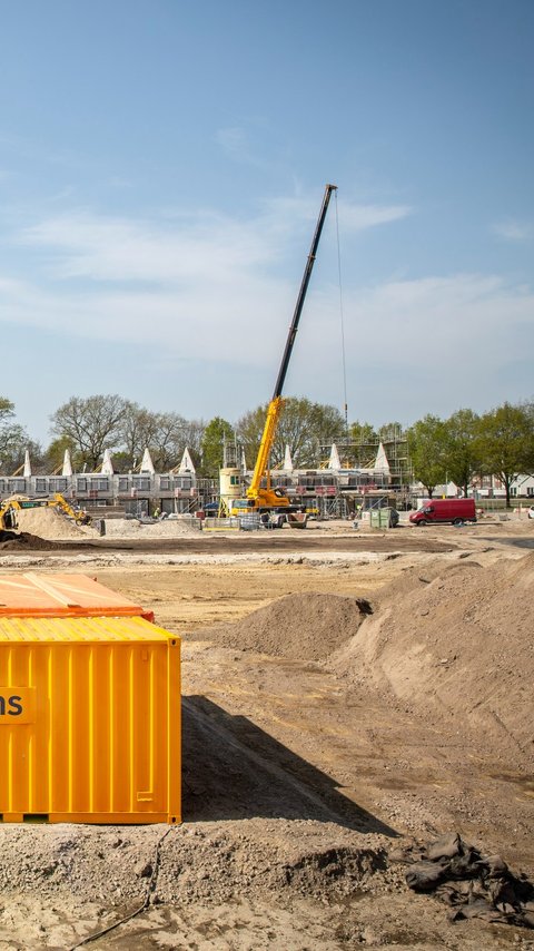 Heijmans woningbouw keet Berkel Enschot