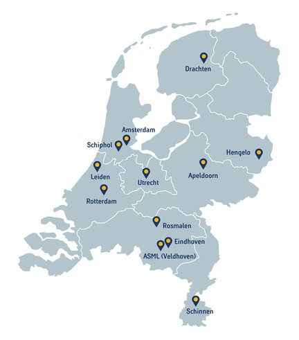 Locaties Heijmans Utiliteit