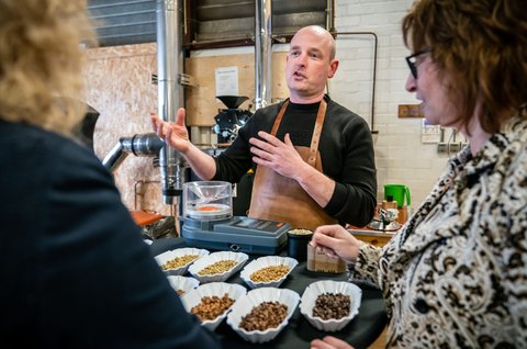 Koffie maakt wakker, scherp en bevordert de sfeer ā Heijmans