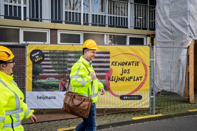 Verduurzaming Jos-klijnen en Terierflat