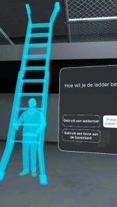 werken met ladders en trappen - bouwplaats