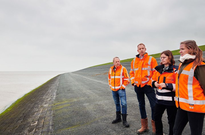 Versterking Lauwersmeerdijk Groningen Heijmans Noorderzijlvest