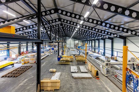 Heijmans IIBO houtskeletbouw fabriek mei 2022 overzicht