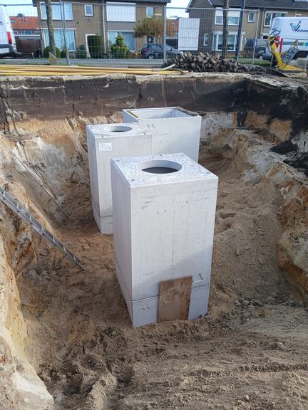 Aanleg riolering project Volkel