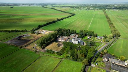 Linschoten vanuit de lucht