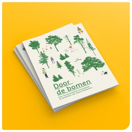 tegel door de bomen