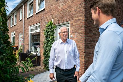 Verbinden met de buurtbewoners