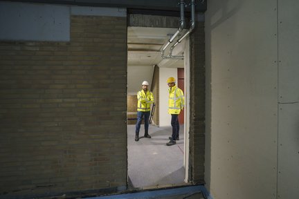 De renovatie en verduurzaming voor woningcorporatie Vidomes wordt uitgevoerd door Heijmans.