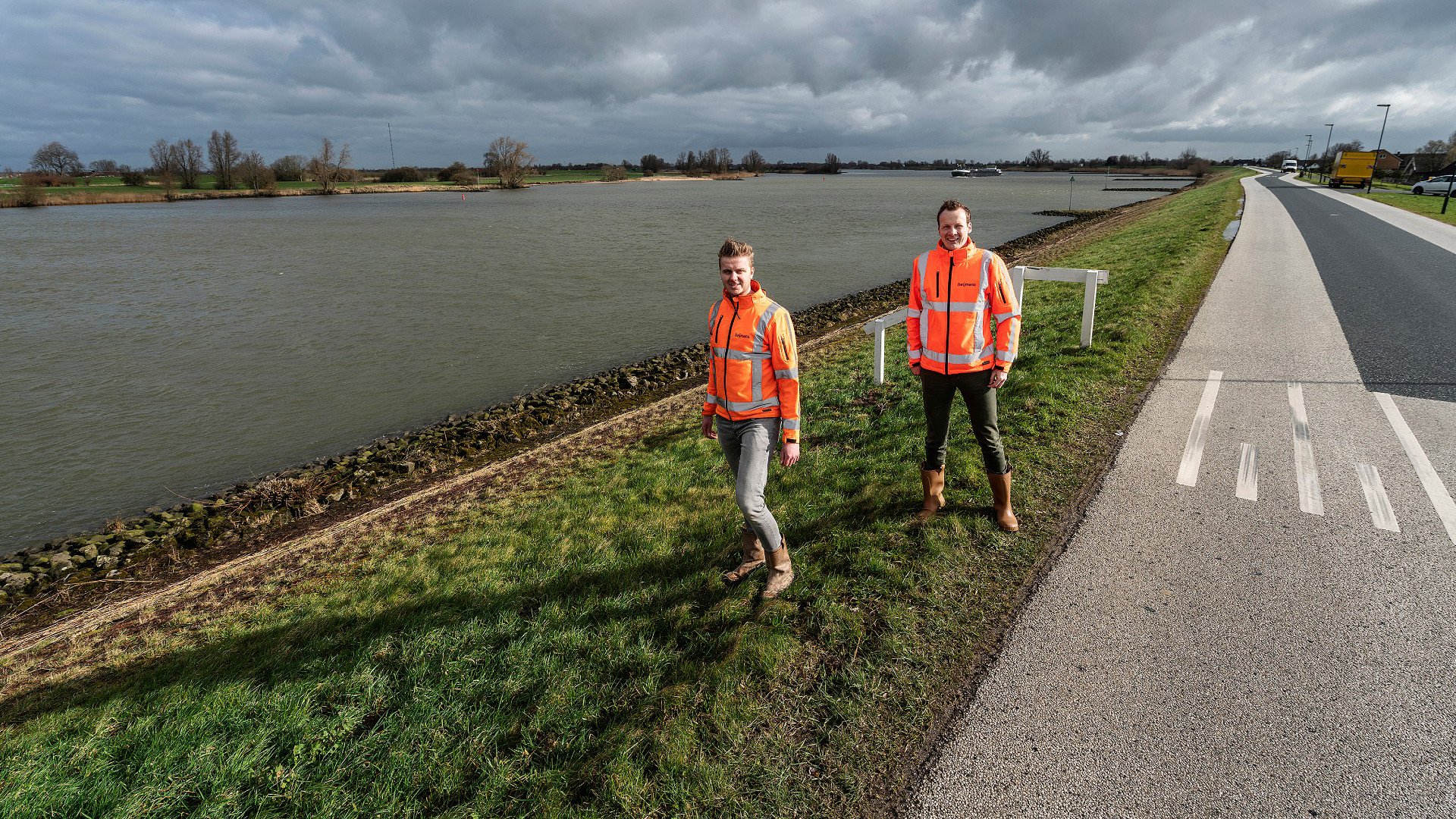 Waterontspanner Schoonhovenseveer Langerak Heijmans assetmanagement infra teamfoto