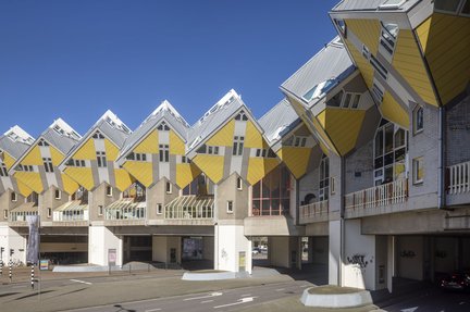 De hand van Heijmans: Kubuswoningen Rotterdam