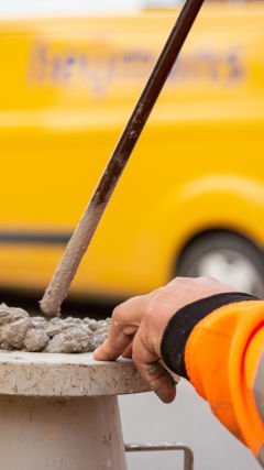 Heijmans duurzaam beton mobiele betoncentrale