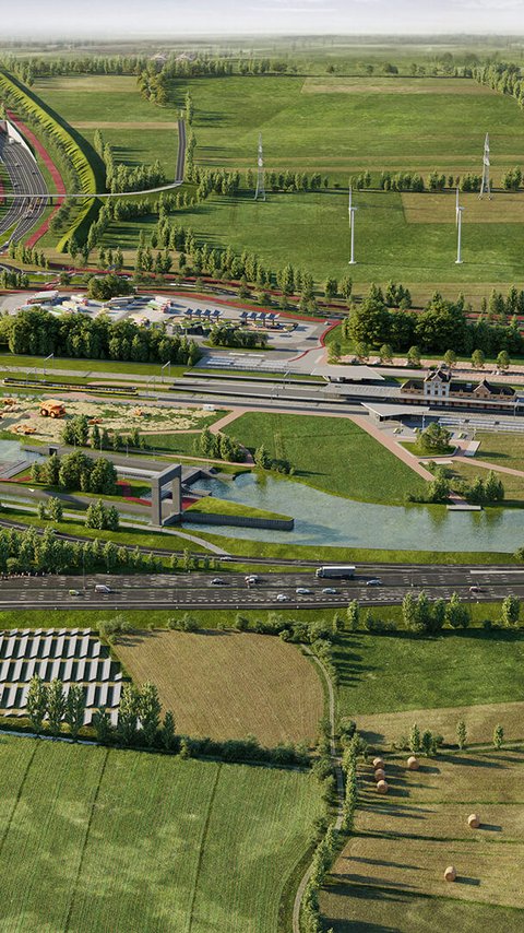 Infra hoofdwegen praatplaat