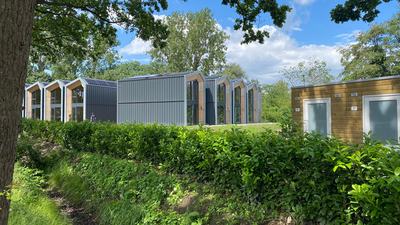 Heijmans TWO op het groene terrein van Plaats De Kleine Aarde in Boxtel