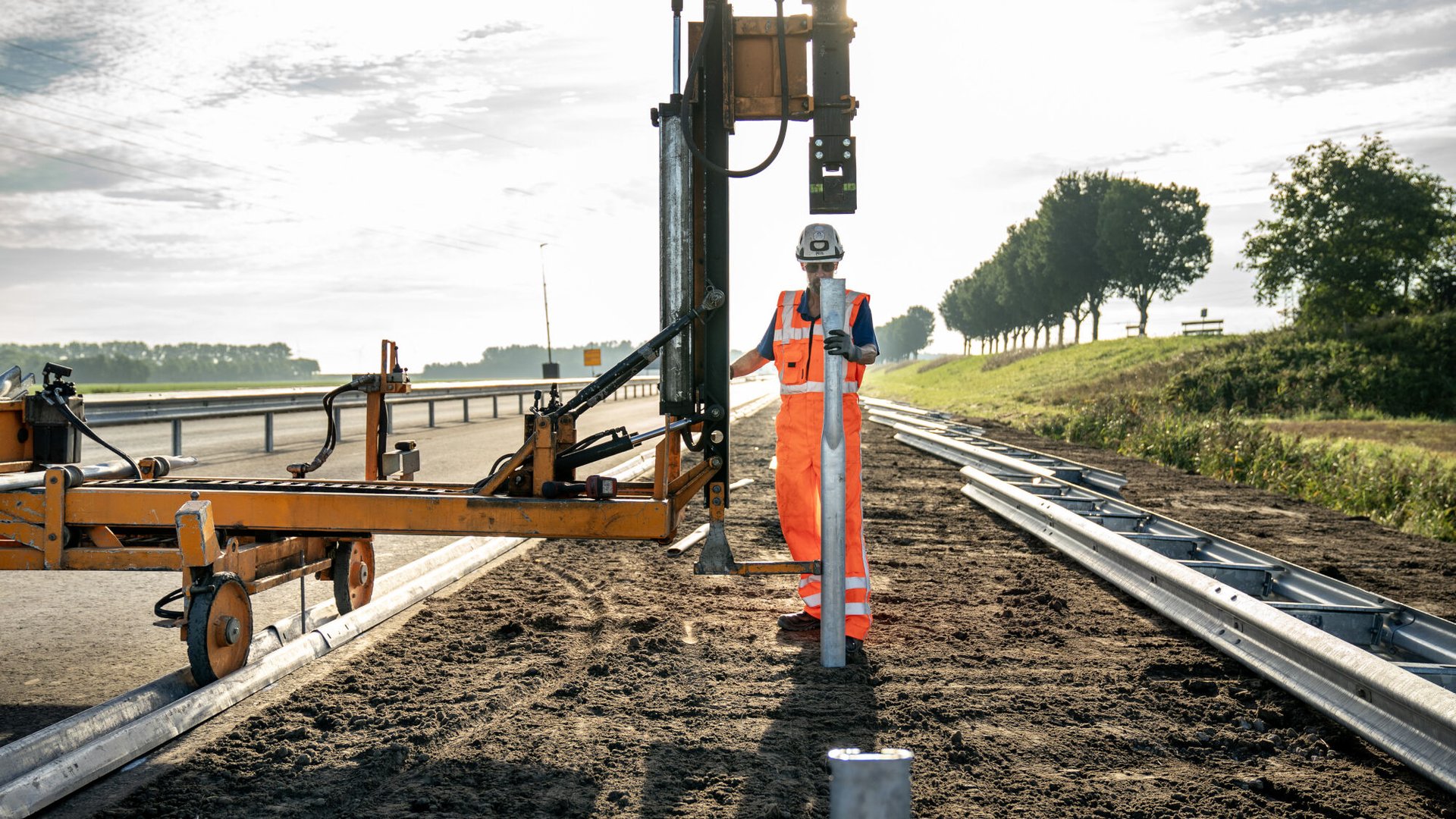 N59 duurzame geleiderail Heijmans