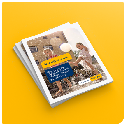 Leaflet Tegel Landingspagina Water