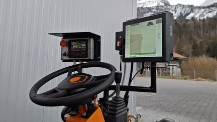 Zelfsturende markeermachine AST Heijmans